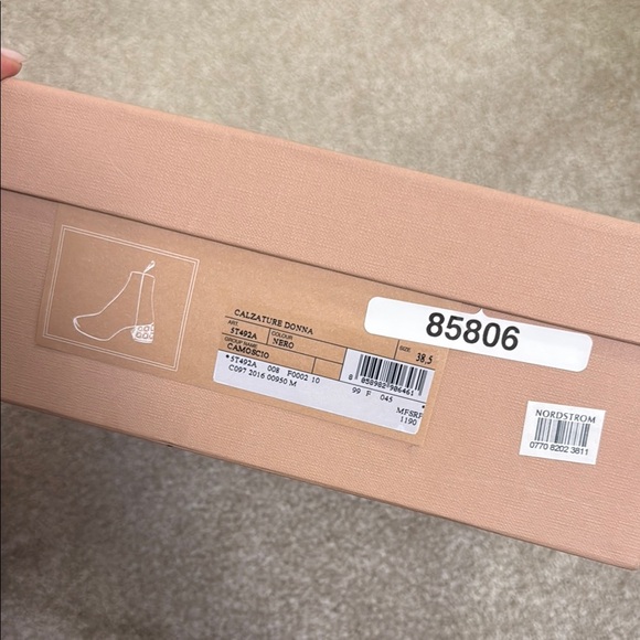 Miu Miu Black Boots with Silver Embellished Heel - Picture 6 of 7